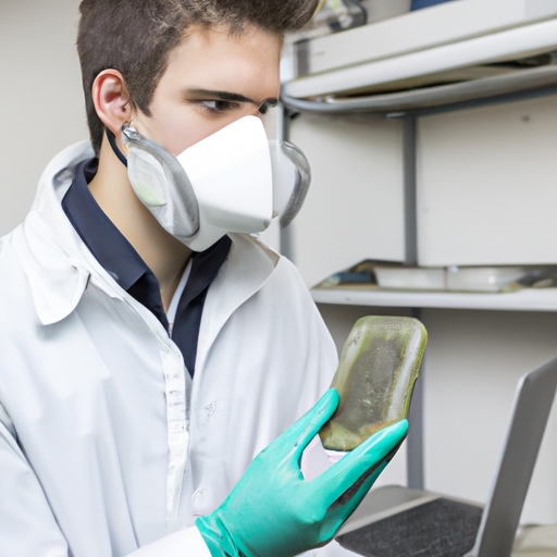 What is the best way to conduct a DIY mold test at home?