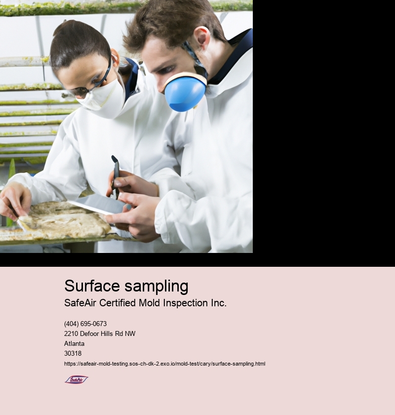 Importance of surface sampling in various industries